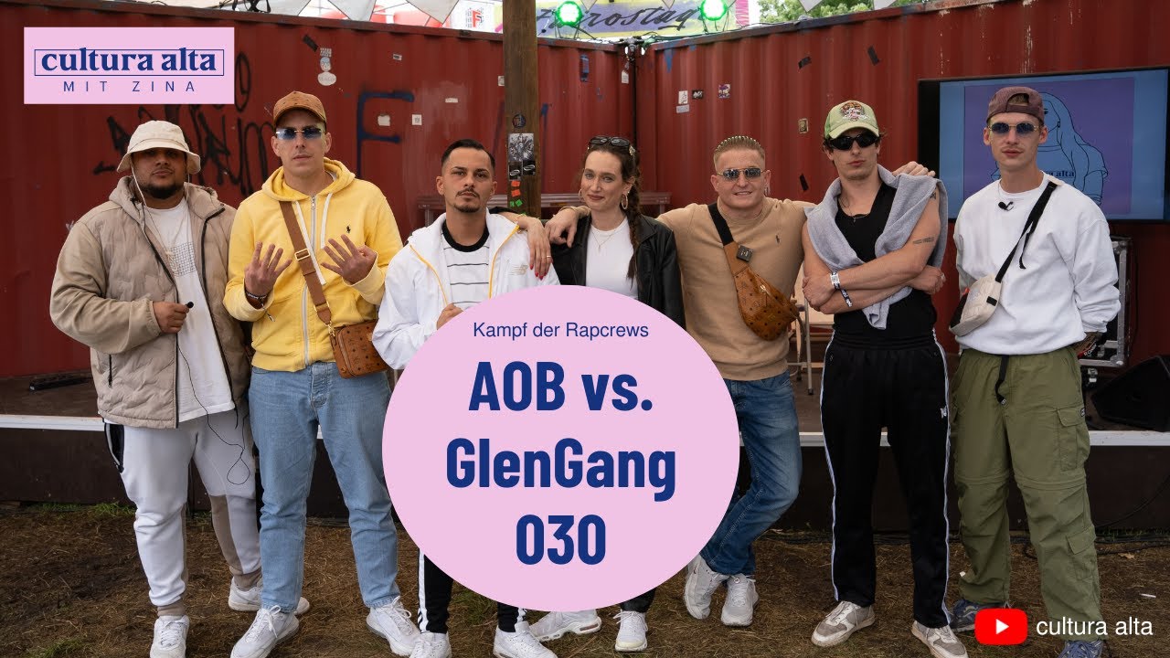 Kampf der Rapcrews I GlenGang 030 vs. AOB I CULTURA ALTA mit Zina
