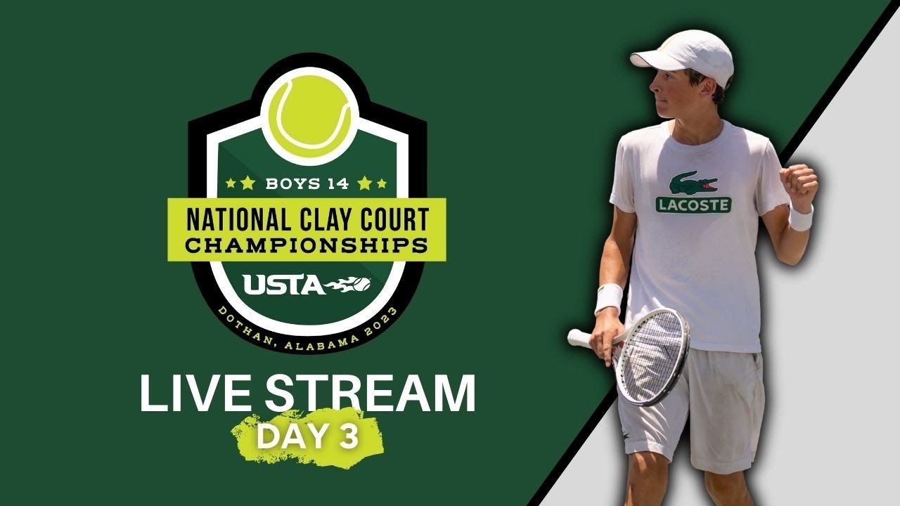 USTA Boys 14 National Clay Court Championships 2023 Day 3