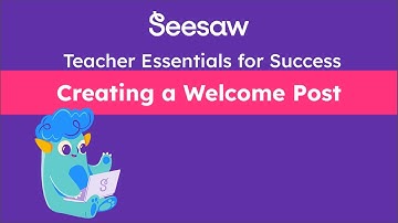 Creating a Welcome Post