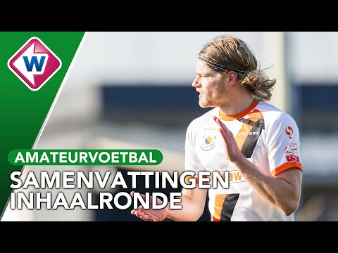 New Update TV West Sport Amateurvoetbal | Inhaalronde | 13-02-2022 - OMROEP WEST SPORT