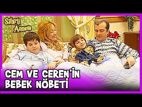 Cem ve Ceren, Bebek Olmasın Diye Uğraşıyor - Sihirli Annem 1.Bölüm