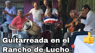 Querías Chacareras? Tomaaaaa Involvidable Guitarreada En El Rancho De Lucho En Vivo