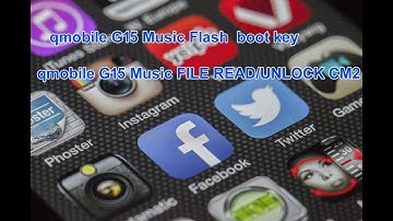 qmobile G15 Music Flash  boot key | qmobile G15 Music FILE READ/UNLOCK CM2 | zafar mobile technology