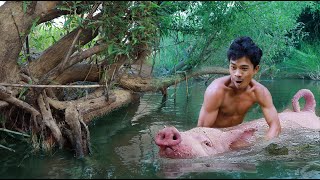 survival in Beautiful forest  -  PIG