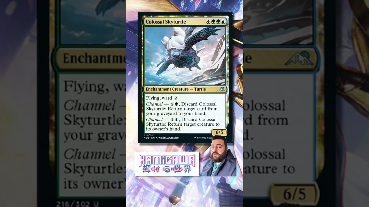 One of the BEST UNCOMMONS in Neon Dynasty! 🐢💧