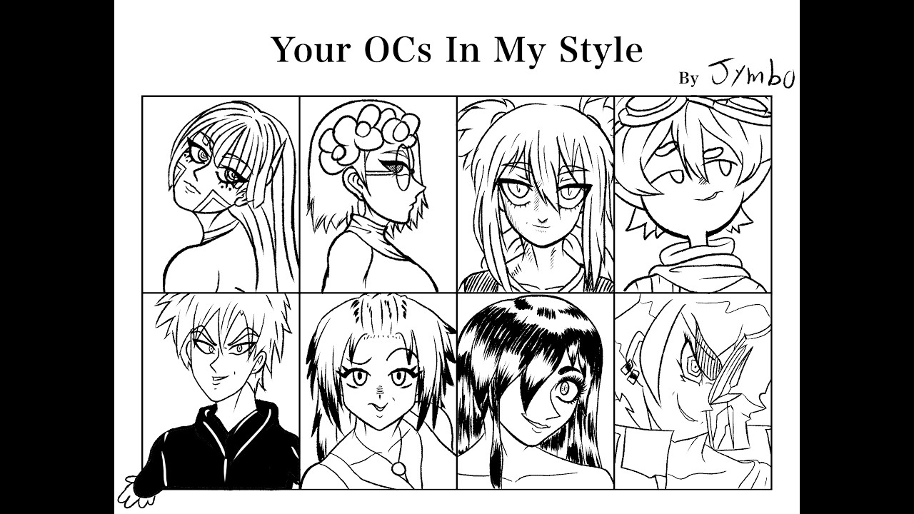 Dibujando OC´S de noche / parte 2