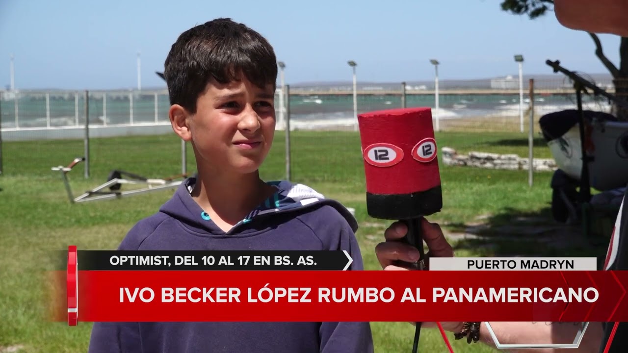 DEPORTES | IVO BECKER LOPEZ RUMBO AL PANAMERICANO DE OPTIMIST