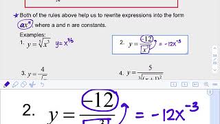 Algebraic Manipulation Video 2