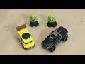 Disney Cars Toys Knockout Racing with New Funlings Car and New Spongebob Car TT4U