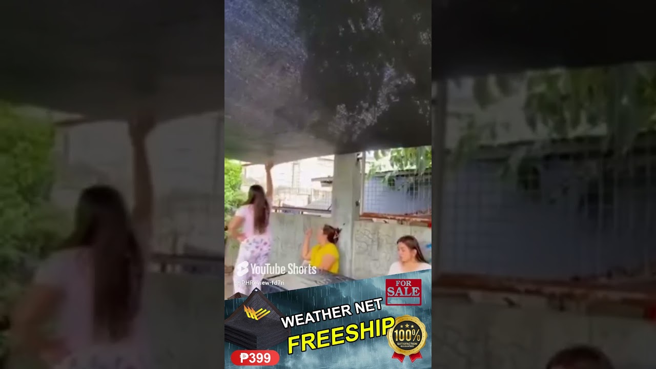 Japan's No. 1 Multi - Purpose Weather Net - Sun protection, rain protection, UV protection