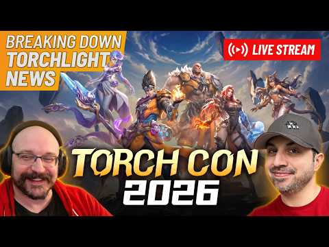 Torchlight Infinite Season 13 Reveal Watch Party... LIVE FROM LA TORCHCON!!