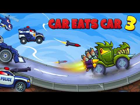 Car يأكل السيارة 3 Hill Climb Race