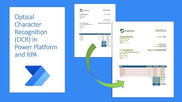 Optical Character Recognition (OCR) in Power Platform and RPA