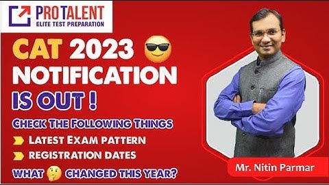 📢 CAT 2023 Notification Out! Important Changes, Exam Dates, Form Dates, and More! 🐱