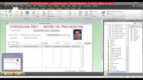 aula 5702 windev   Adicionando produtos na venda e DisplayedValue para ler dados do ComboBox