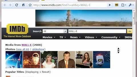 IMDb Search for Google Chrome