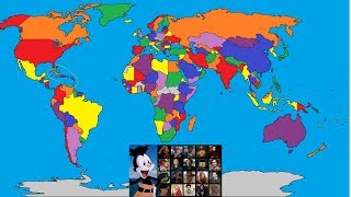 Nations Of The World The Movies With Map