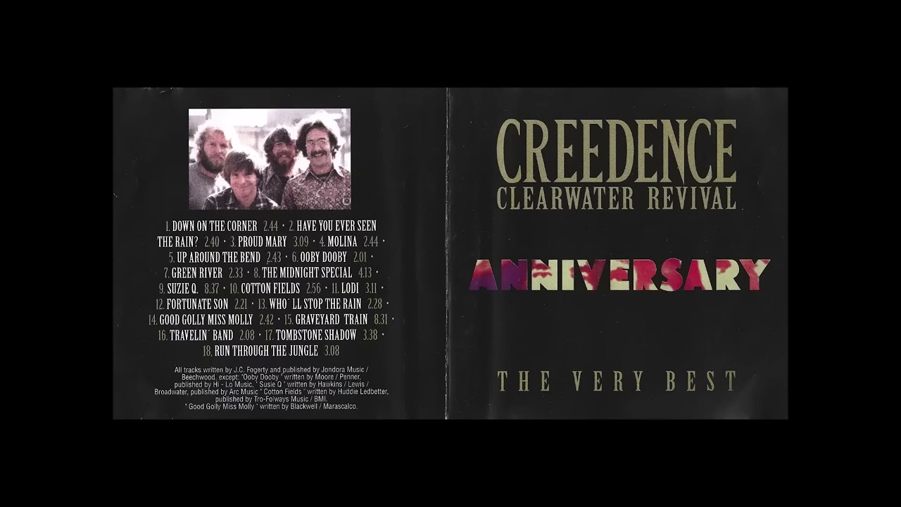 CD CREEDENCE ANNIVERSARY THE VERY BEST 1995 - YouTube