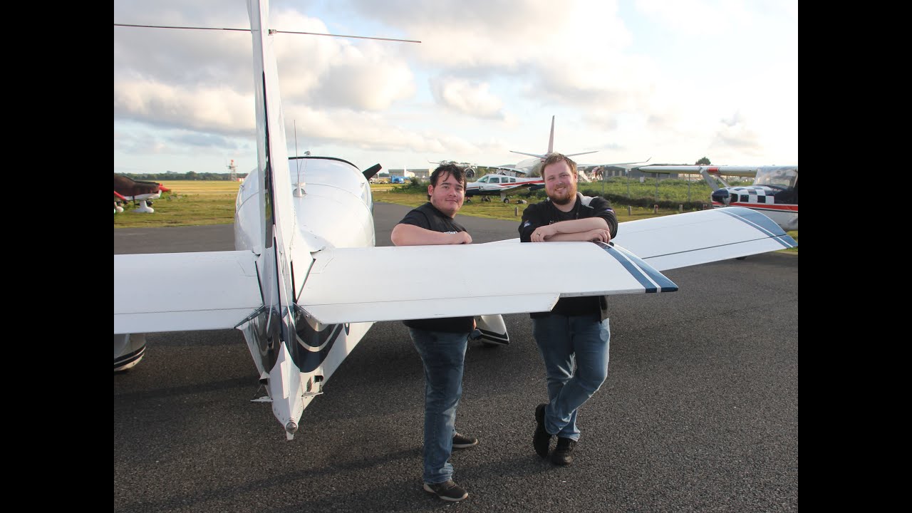 Tyler's scenic flight around Bournemouth with Wingly.UK