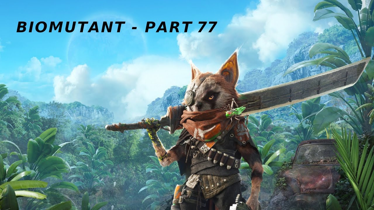 Biomutant - Gameplay part 77 - SOL - A READING FRIEND!!!