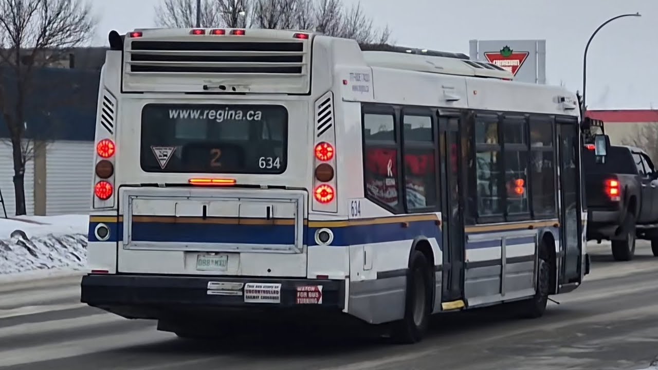 Another Ride Onboard Regina Transit 2010 NovaBUS LFS #634