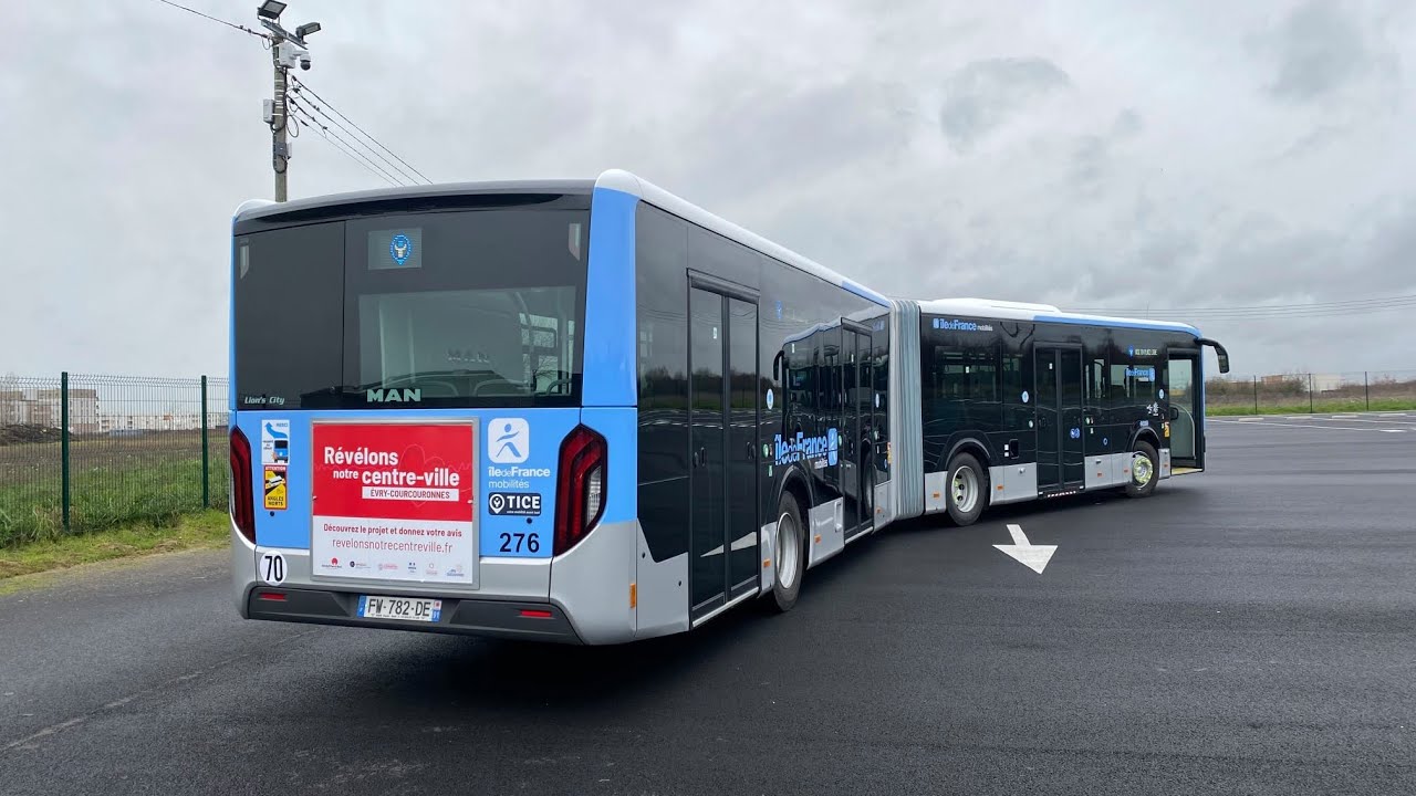KEOLIS Tisse | New MAN Lion’s City 18 (NG360) Euro 6 ZF #232225 | Full Kickdown