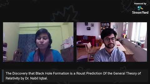 Black hole formation is a robust prediction of the general theory of relativity by Dr. Nabil Iqbal