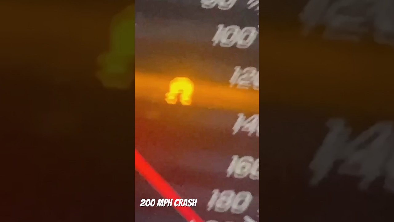 200 mph crash 😮😮😮 