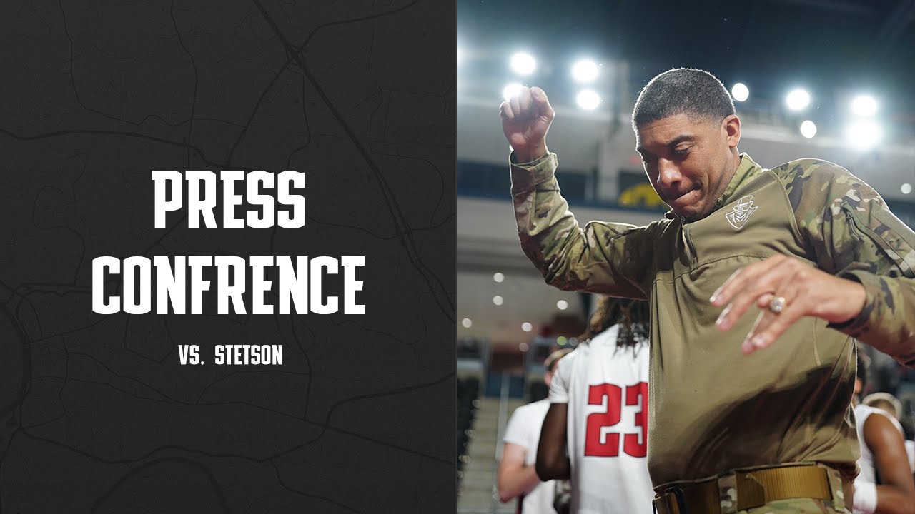 MBB | Corey Gipson, Anton Brookshire, Rashaud Marshall & Collin Parker, Postgame vs. Stetson