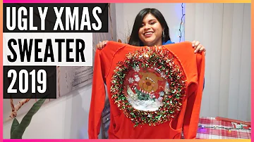 Best DIY Ugly Christmas Sweater 2020- Snow Globe Sweater-The Amateur YouTuber