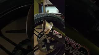 suara idle knalpot proliner tr1 short all new vixion