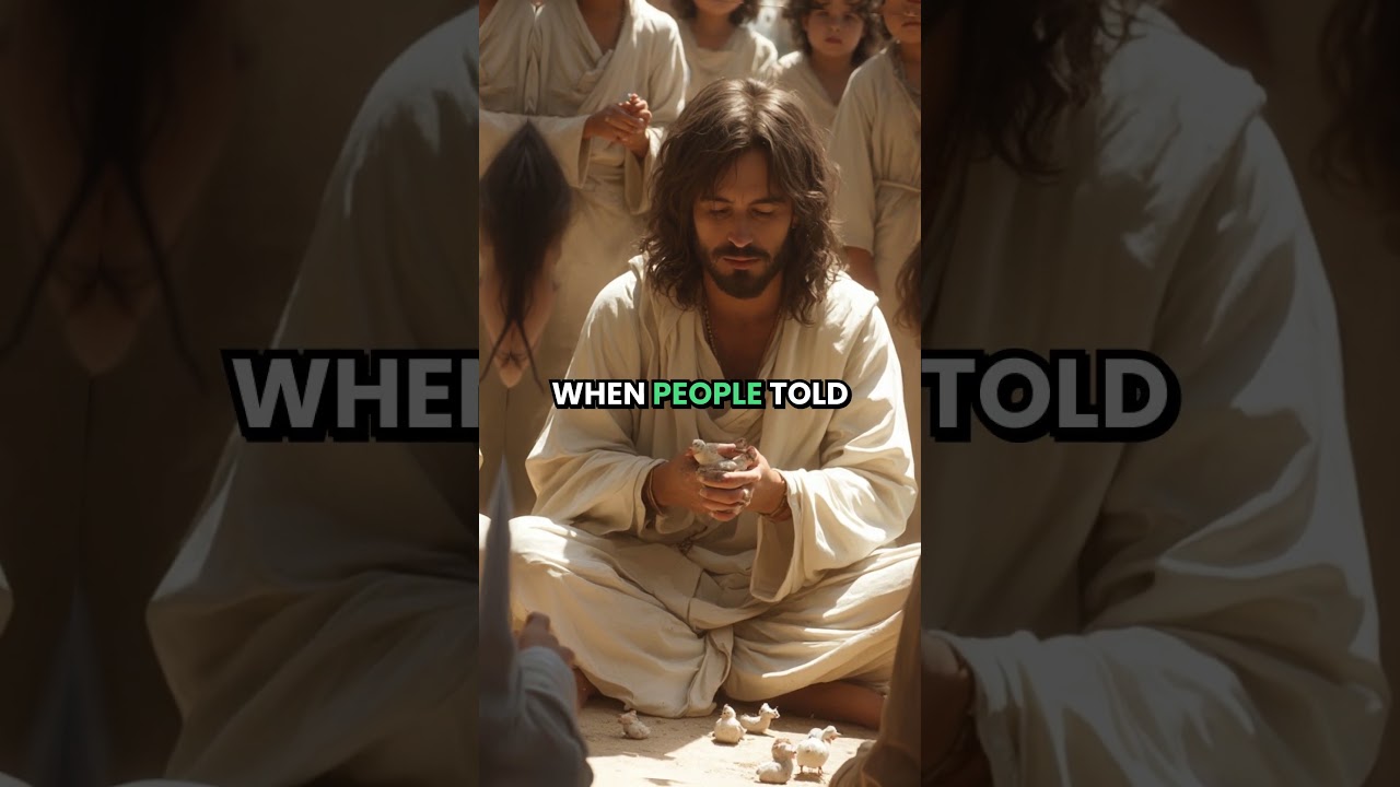 Jesus and the Miracle of Clay Birds  