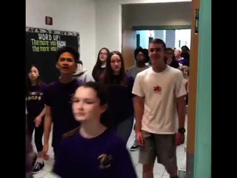 Larkspur Middle School Parade at the 8thgrand