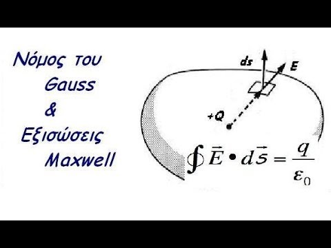 Νόμος του Gauss & Εξισώσεις του Maxwell (Παπούλας Νίκος)