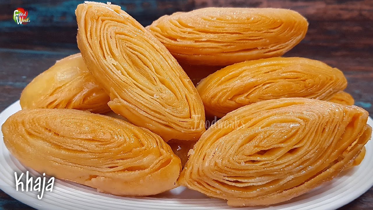 Khaja Recipe | Bengali Sweet | Crispy Khaja Sweet Recipe | Chiroti Recipe | Odisha Sweet | Foodworks