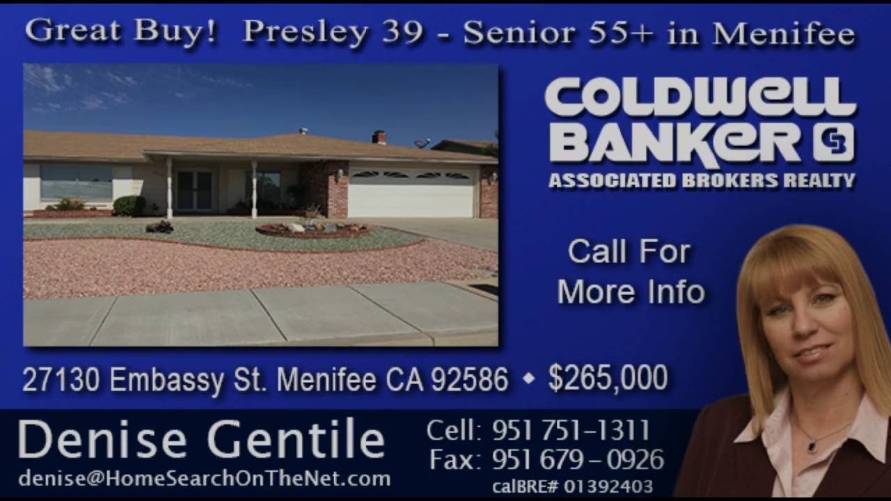 Single Family Home for sale in Menifee, Ca Great Buy! Presley 39