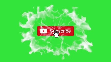 3D YouTube Subscribe Button  Green Screen HD - FREE