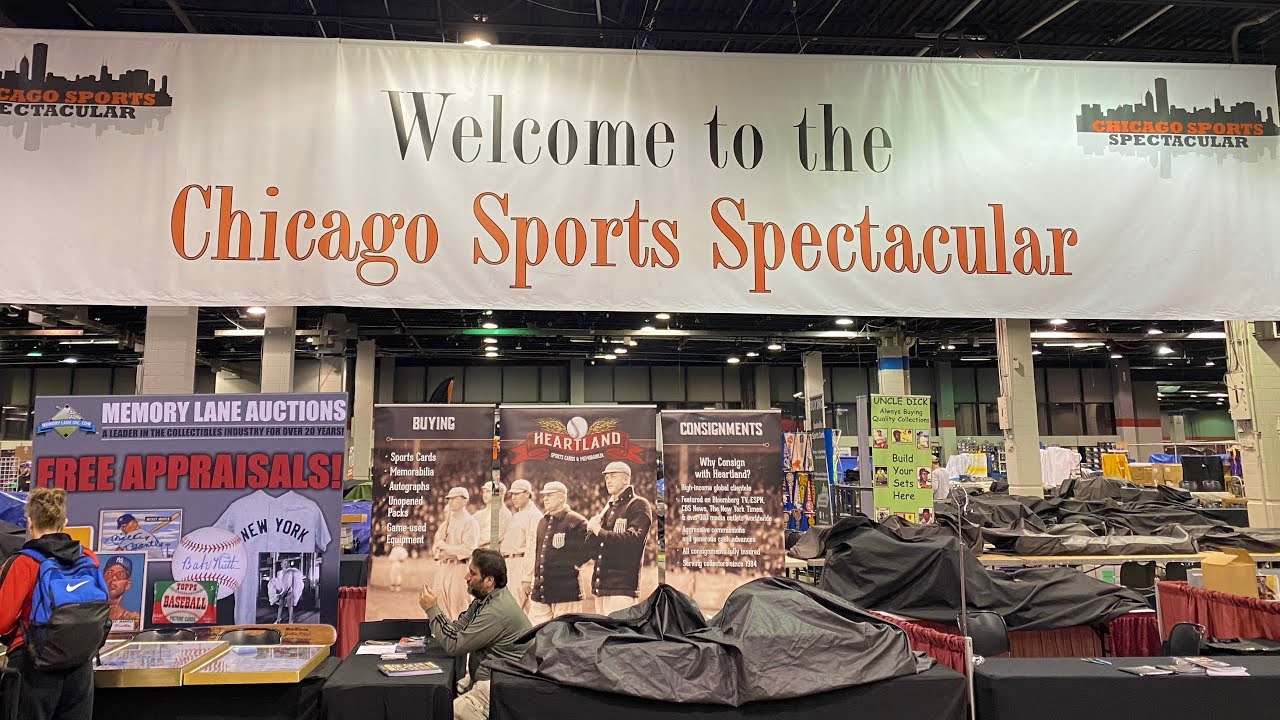 CHICAGO SPORTS SPECTACULAR AN AWESOME SPORTS CARD SHOW AND EXPERIENCE