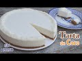 Tarta de Coco fácil sin Horno | Receta con y sin Thermomix |  Cómo hacer Receta Tarta Fría de Coco