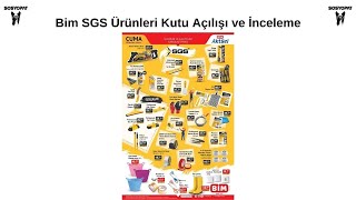 Bim SGS Ürünleri Kutu Açılışı ve İnceleme