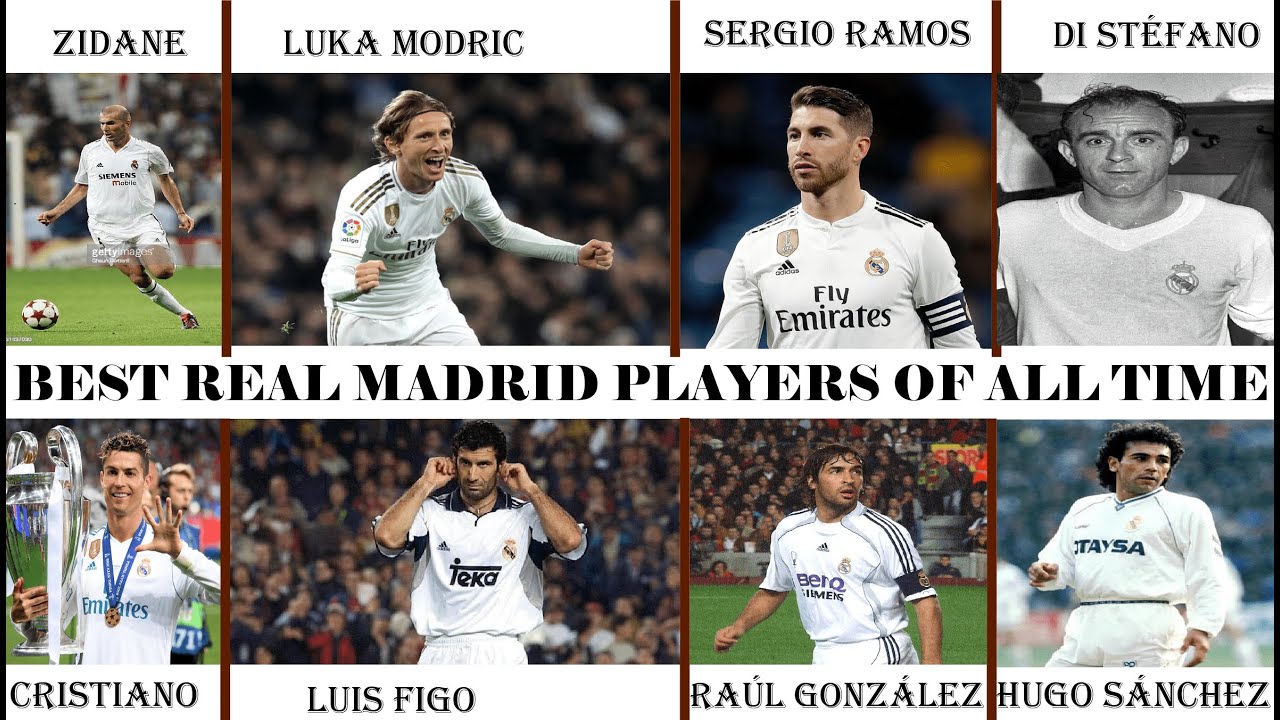 The 50 Greatest Real Madrid Players Of All Time Ranked After Karim