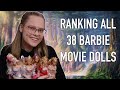 all 38 barbie movie dolls ranked by me