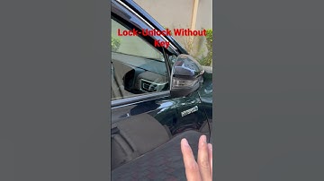 Toyota Innova Hycross Lock-Unlock Feature