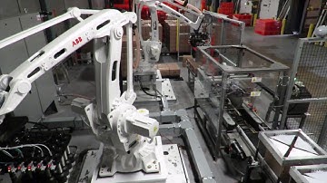 Bottle Packaging and Palletizing - ABB Robot