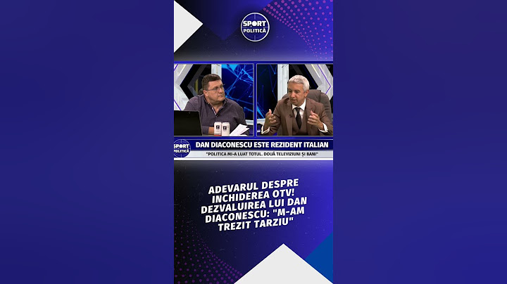 Adevarul despre inchiderea OTV! Dezvaluirea lui Dan Diaconescu: "M-am trezit tarziu"
