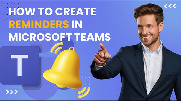 How to Create REMINDERS in Microsoft Teams (Easy!)