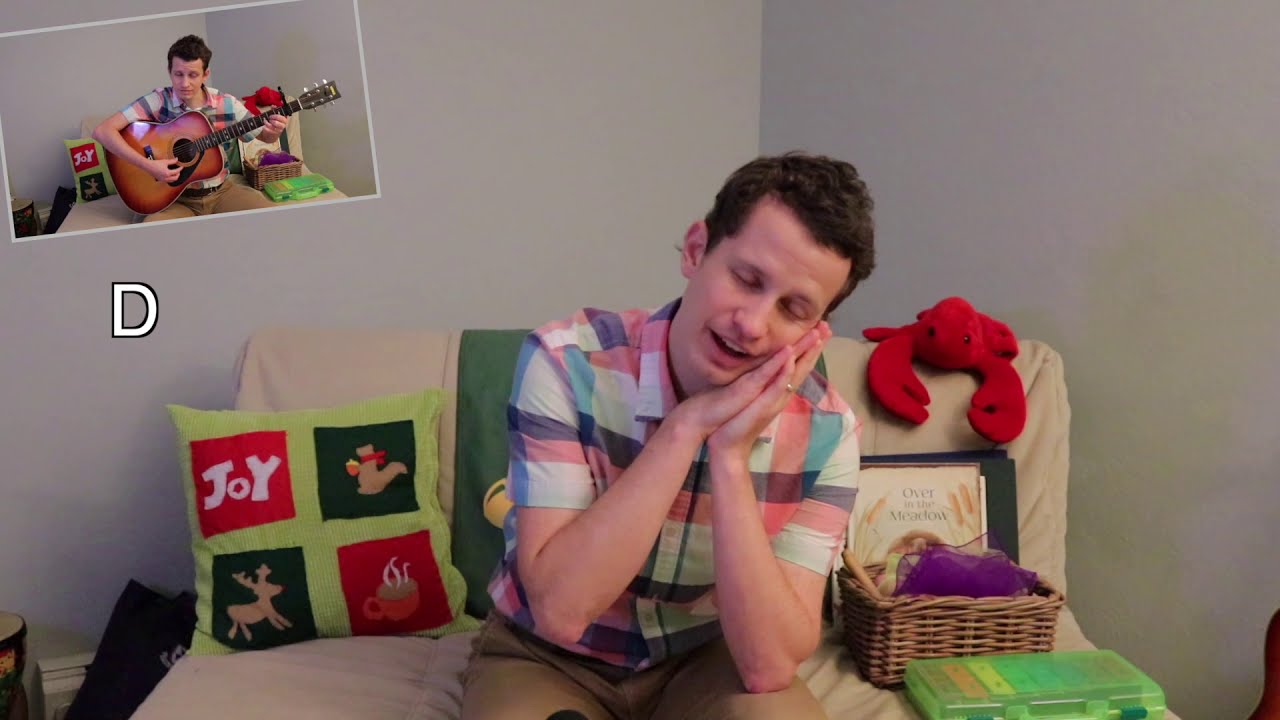 "5 Little Fireflies" with Matt + guitar chords | Songs for Preschool