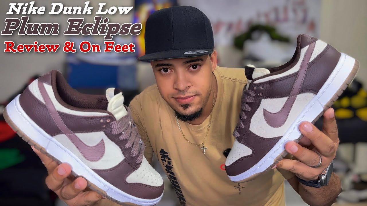 Nike Dunk Low Plum Eclipse - On Feet + Review - YouTube