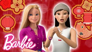 Встречаем Барби Влоги  Barbie Россия 3, лунный новый год с рене! .