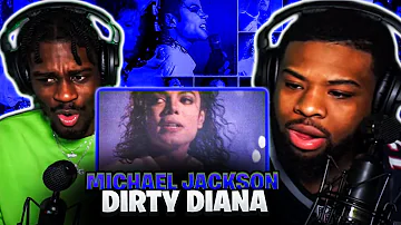 BabantheKidd FIRST TIME reacting to Michael Jackson - Dirty Diana!! (Official Music Video)